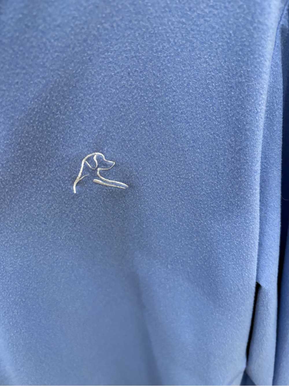 Rhoback Light Blue Quarter-Zip Pullover - Picture 4 of 7